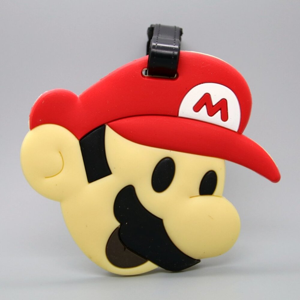 Bundle 3 Super Mario Luggage ID Tags - Picture 2 of 4